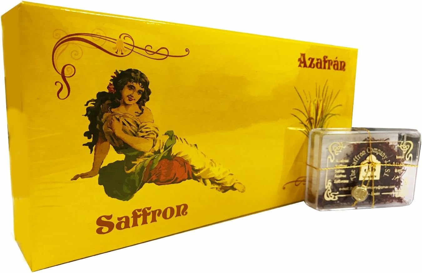 Pure Spanish Saffron (Azafran) - 2g (Pack of 12)