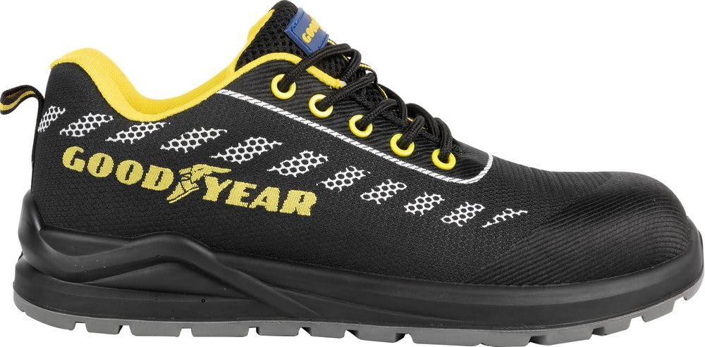 GOODYEAR CHAUSSURES DE Protection S1P Metal-Free Nombre 44 Gris/Noir