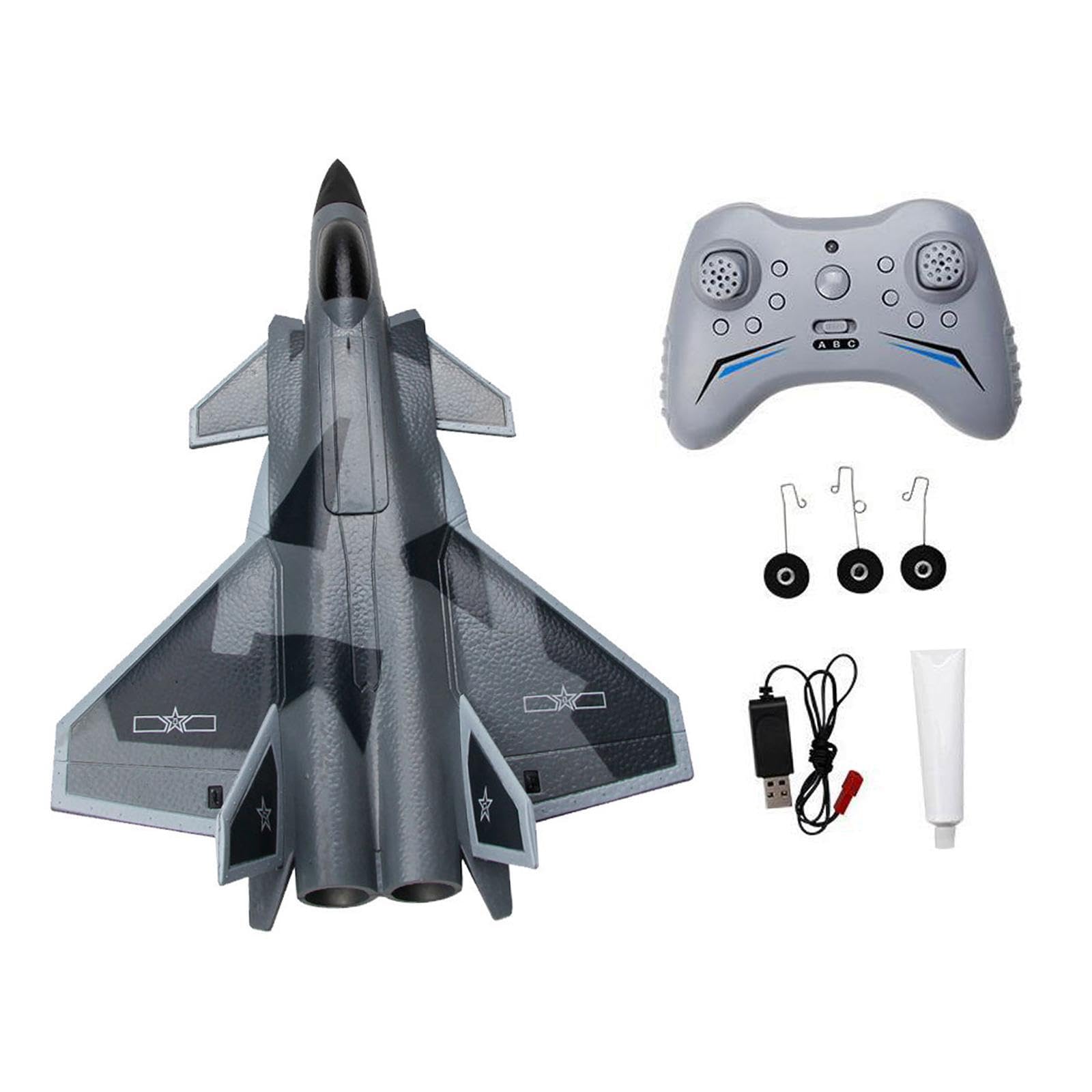 FX9630 RC Flugzeug – Ferngesteuertes Flugzeugmodell für drinnen und draußen – Ideal für Junge Entdecker. Das Modell besteht aus Schaumstoff und