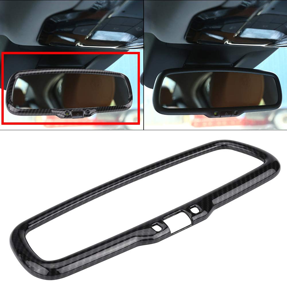 Copertura In ABS Per Specchietto Retrovisore Interno Auto, Effetto Carbonio, Per Alfa Romeo Giulia E Stelvio (2017-2020)