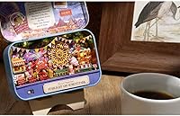 Vista 3 de MAGQOO Casa de muñecas de madera 3D, kit de casa de muñecas en miniatura con muebles, kit de teatro de caja de bricolaje 1:100