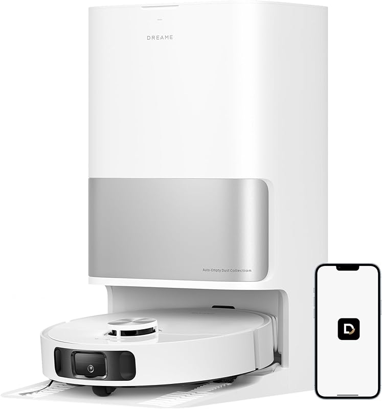 DREAME L10s Ultra Gen 2 Robot Aspirateur Laveur 10 000 Pa, Technologie MopExtend RoboSwing, Base Ent