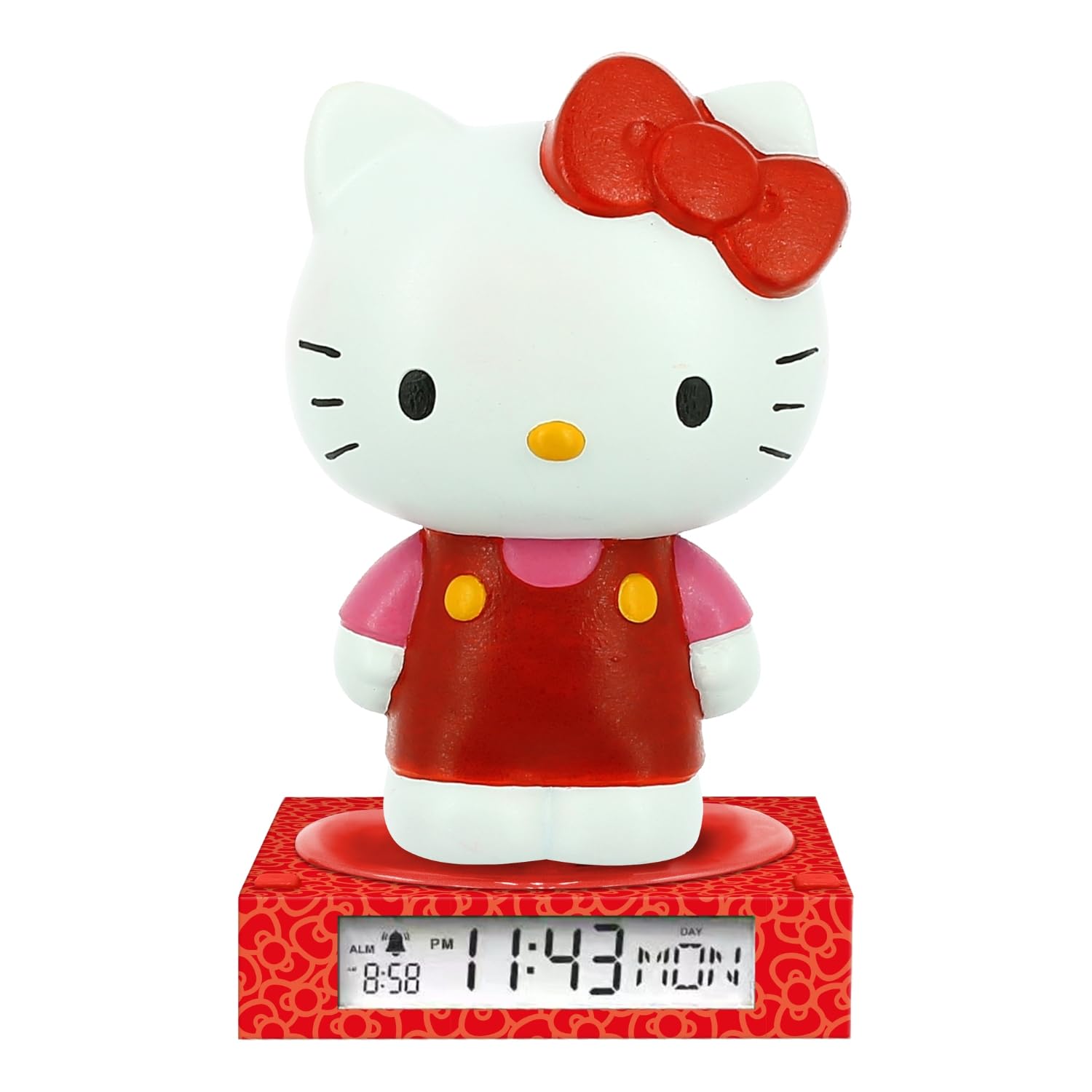 Kids Licensing - Hello Kitty & Friends 3D Lamp with Alarm Clock and Date