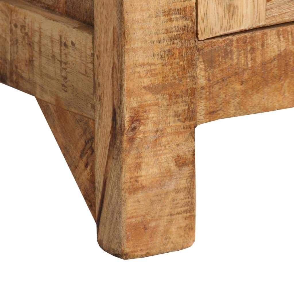 Fengshui Kredens z półkami lite drewno mango 65 x 30 x 180 cm