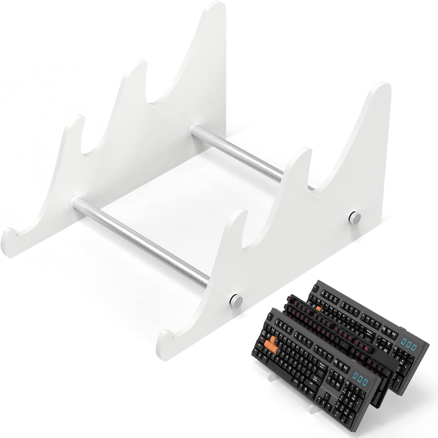 YIMAGUJRX RUNJRX Keyboard Stands 3Tier, Mechanical Keyboard Acrylic