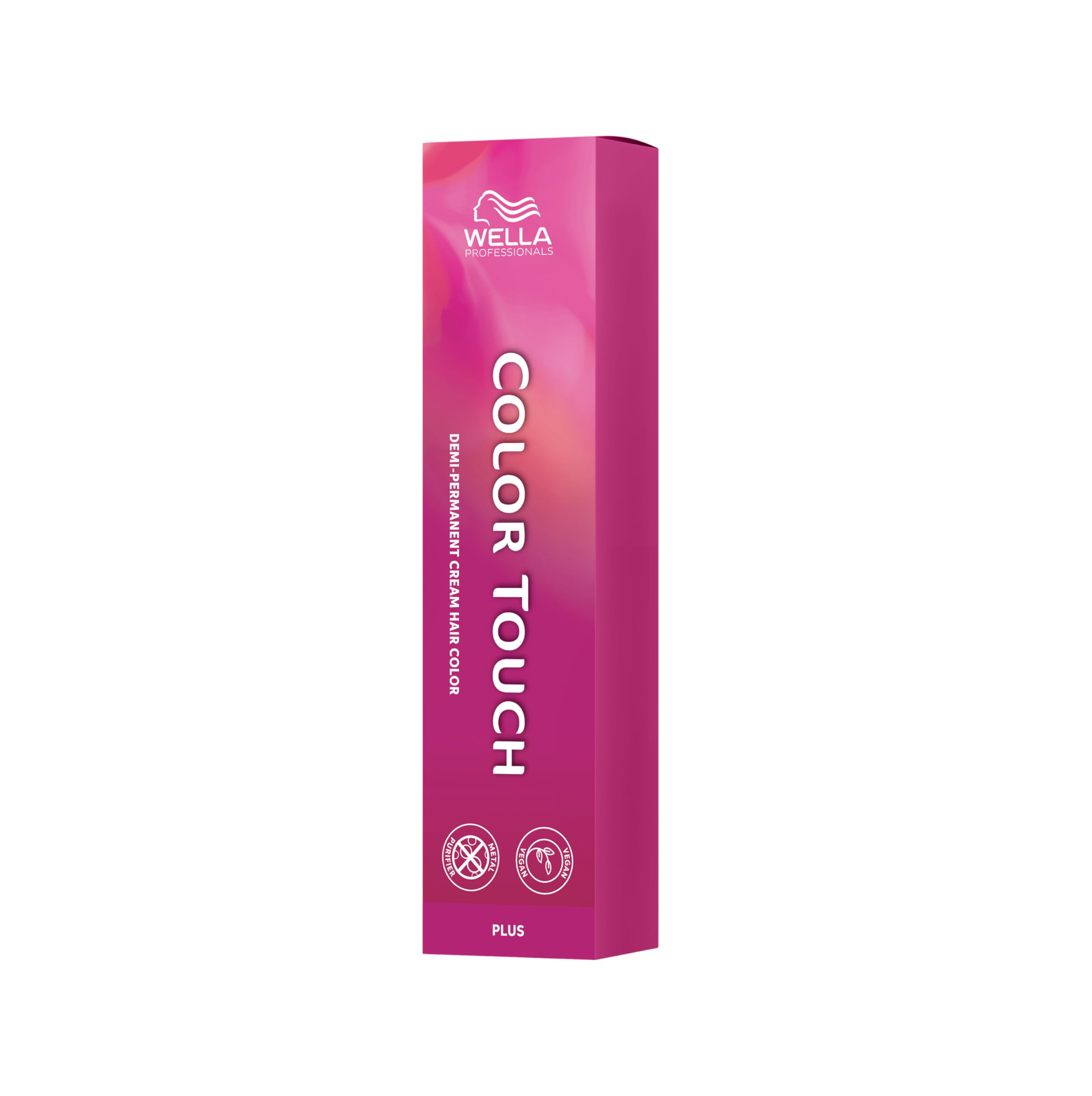 Wella Professionals Color Touch Plus – Demi-permanente, vegane Intensivtönung mit Metal Purifier – bis zu 70% Grauabdeckung - bis zu 28 Haarwäschen