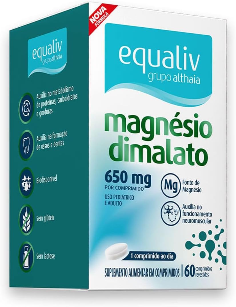 Magnésio Dimalato - Equaliv
