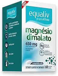Magnésio Dimalato 650mg (60 comp), Único