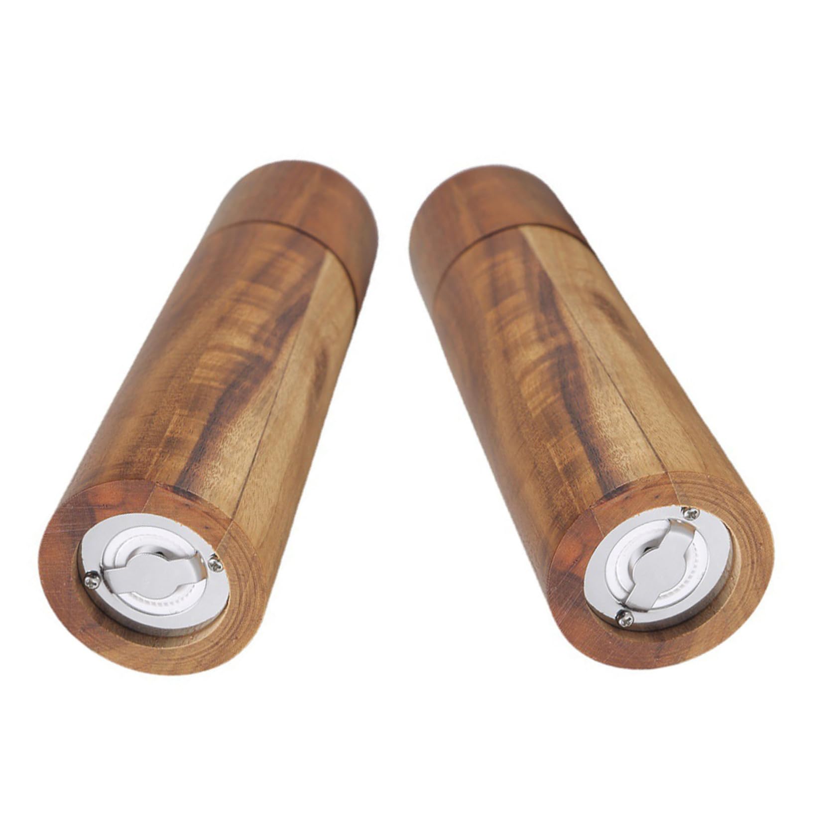 Manuelle Pfeffermühle Einfache Bedienung mit Keramikmahlwerk aus Akazienholz Stilvolles Design für Küche und Gewürzmühlen Einsatz