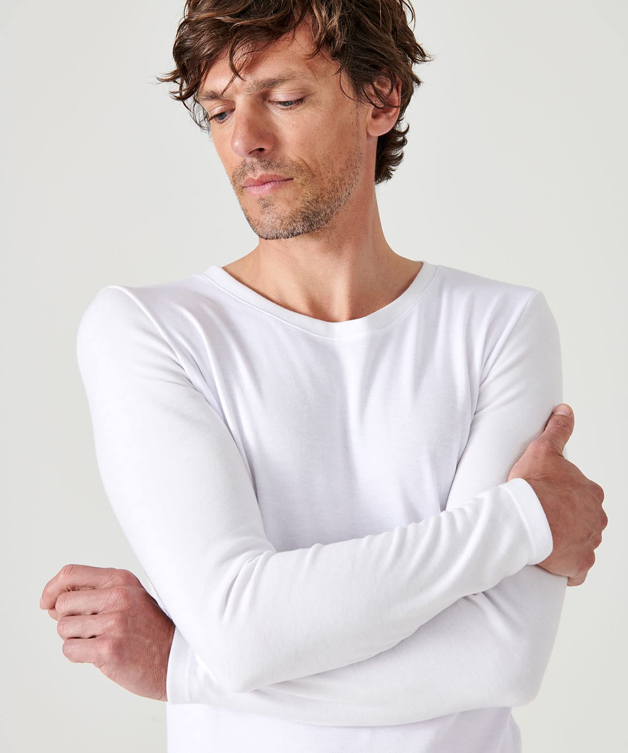 Damart T-Shirt Thermolactyl Manches Longues, Double Face Haut Thermique Homme