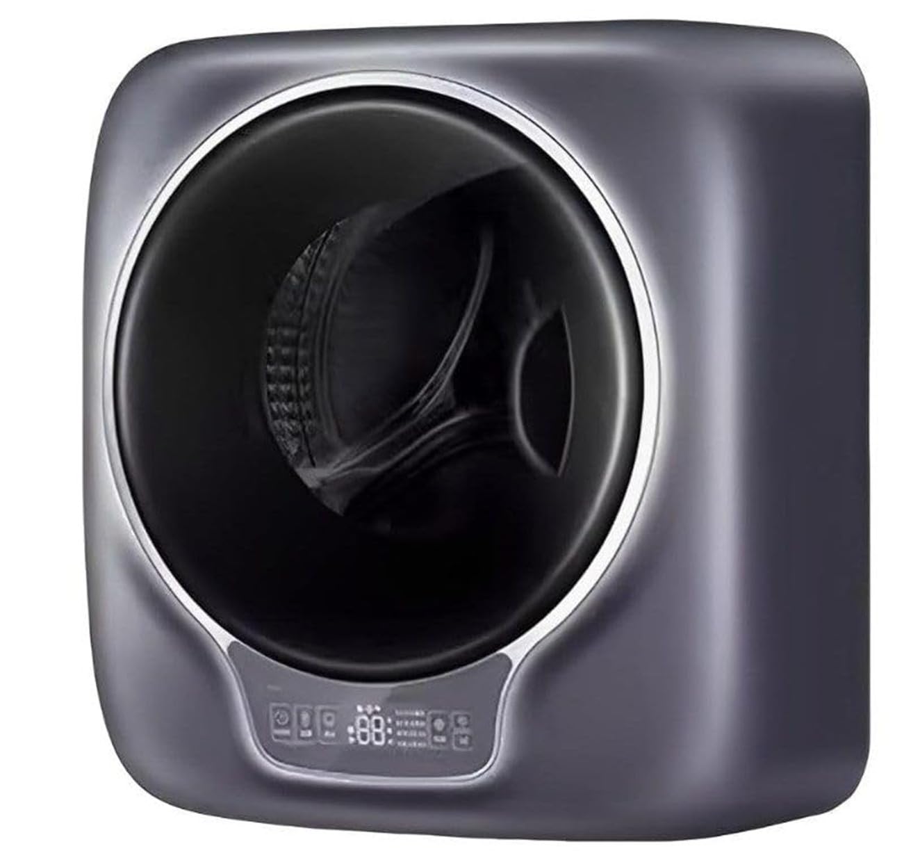 W pełni automatyczna pralka i suszarka Przenośna kompaktowa pralka bębnowa 3kg Montowana na ścianie Pralka bębnowa 590X326X520mm