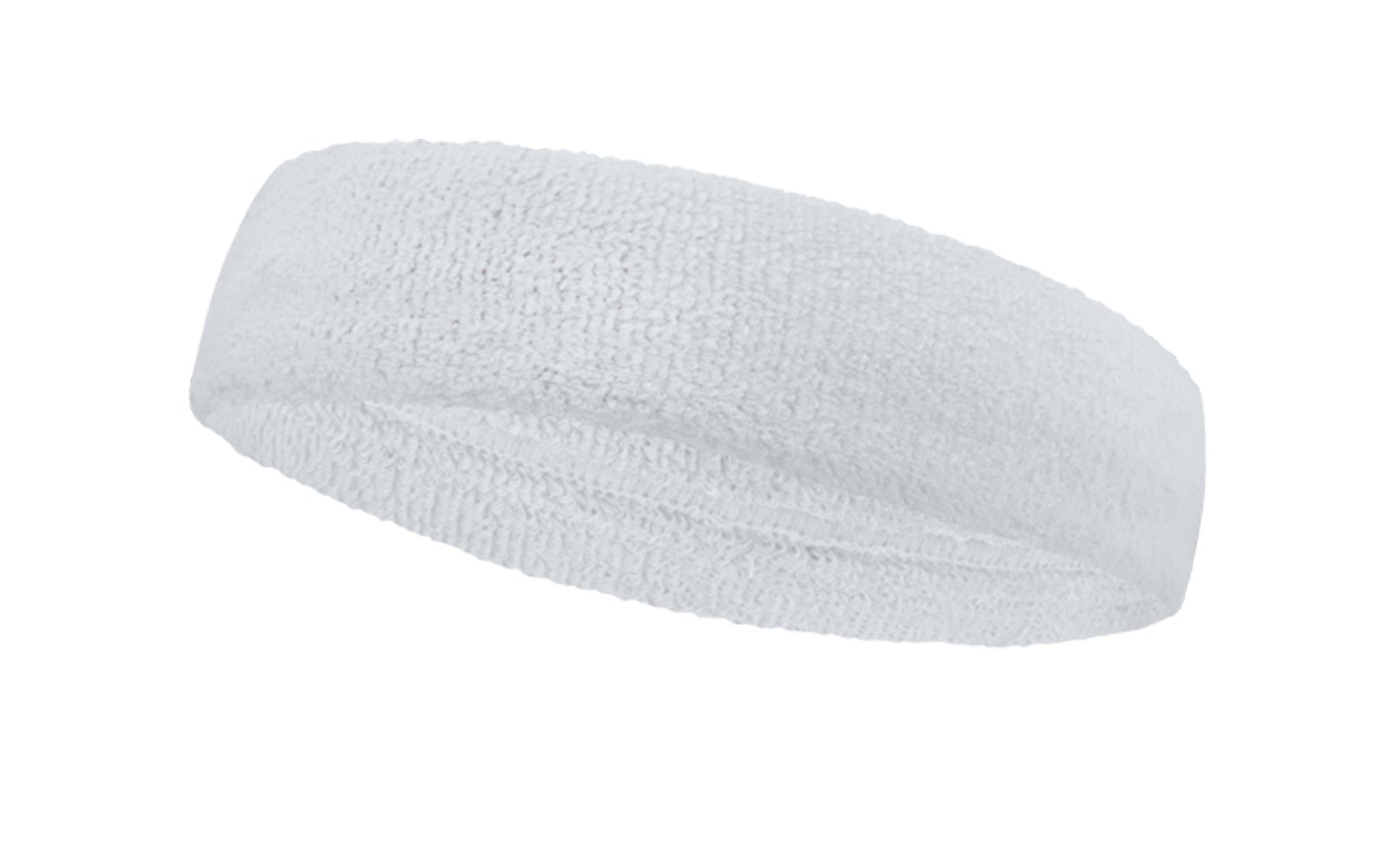 COUVER HB206 Unisex Long 9" Terry Cloth Sports Head Sweatband for Large Head, 1 PC