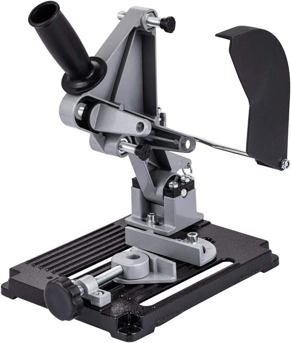 SUPPORTO DA BANCO PER SMERIGLIATRICE ANGOLARE 115/125 mm TRASFORMA IL FLEX IN TRONCATRICE PER LEGNO E METALLO
