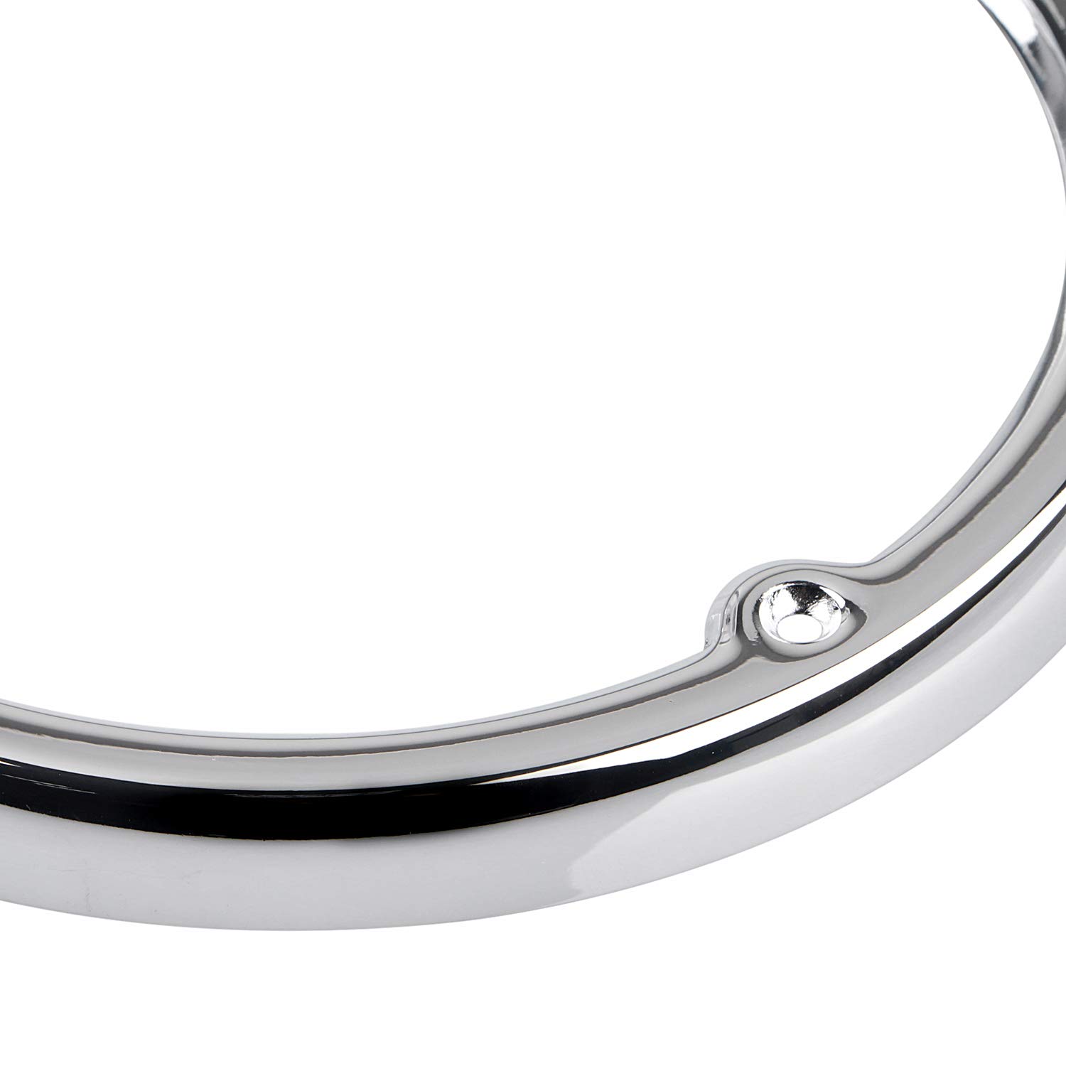 Cromo Tour Pak Altoparlante Posteriore Griglia Accenti Cornici Trim per Harley Touring FLHTCU FLHTK FLHTCUTG 2014-2023