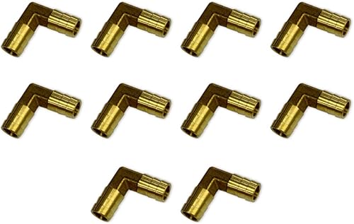 Miniatura 3 de Manguera de 12 pulgada de diámetro interior de latón de 90 grados, unión de codo de combustible, aire, agua, aceite, gas, WOG (cantidad 01)