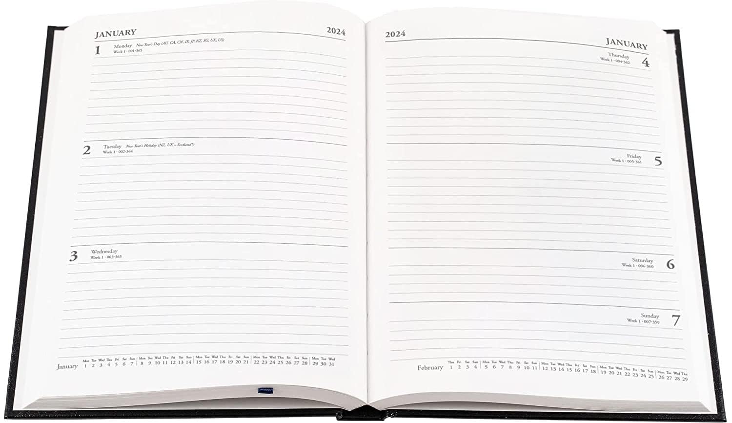 Top Sale Academic Diary 2026-2027 A5 Week to View Planner - Red Hardcover Student & Teacher Academic Diary, August 2026 to July 2027 - Image 4