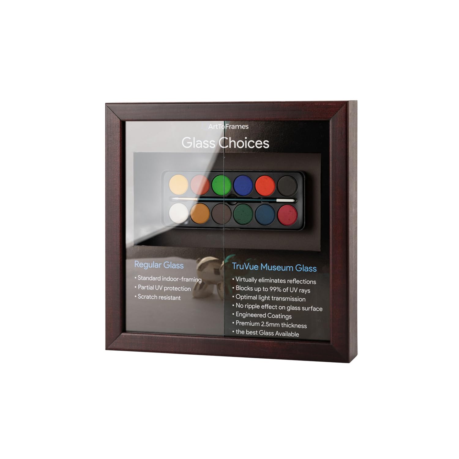 ArtToFrames 6x12 Replacement Tru Vue Museum Glass ® for Picture and Poster Frames (Clear-22)