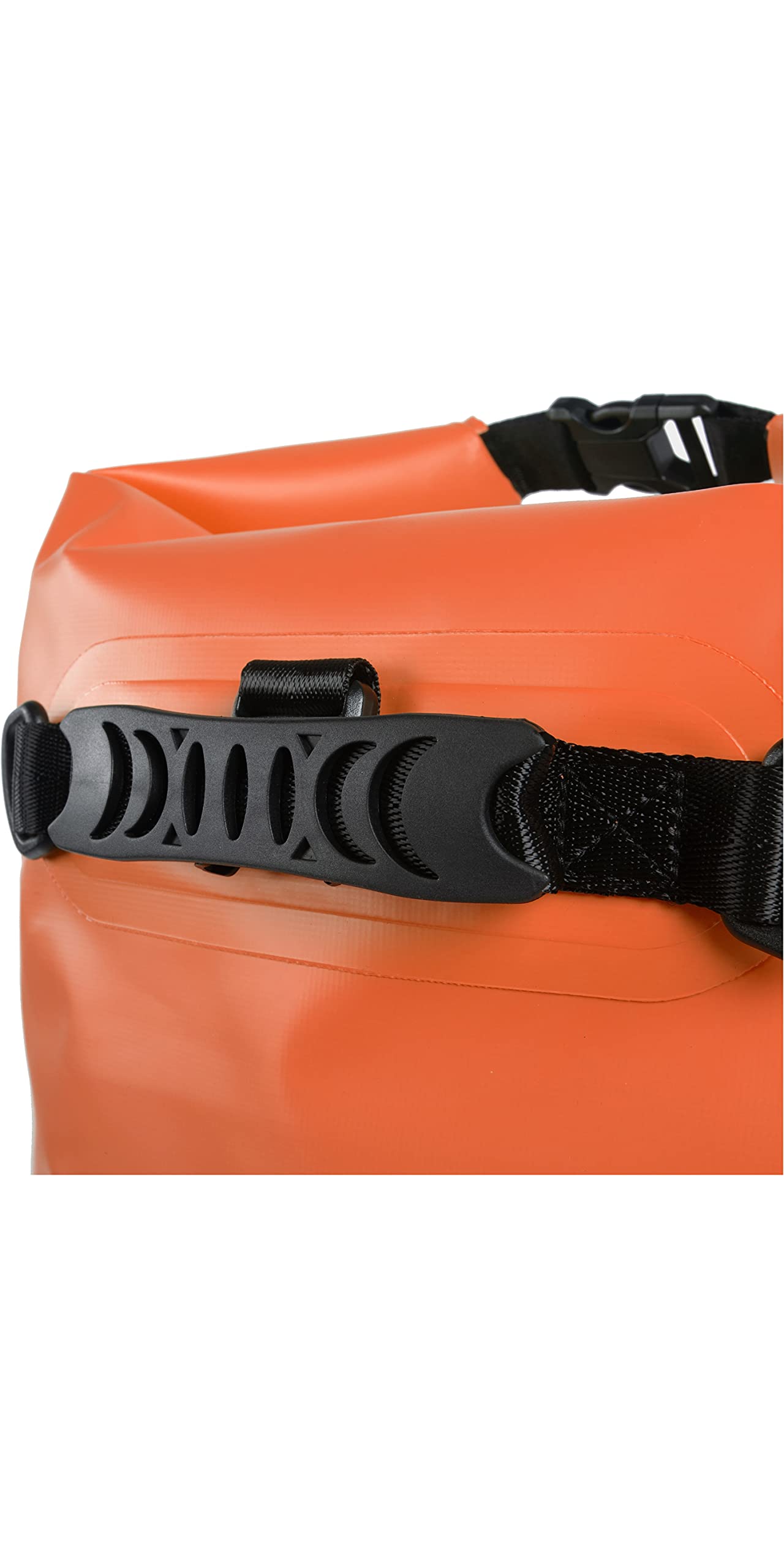 GUL 40L 40 Liter Fassungsvermögen Dry Rucksack Rucksack Tasche - Schwarz Orange - Wasserdicht Sprühfest - Unisex