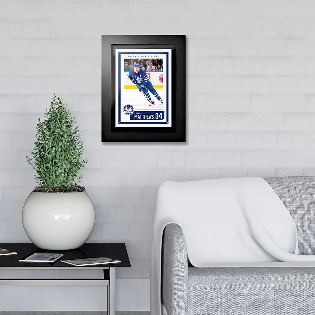 Toronto Maple Leafs Art - Auston Matthews Picture Frame - 12