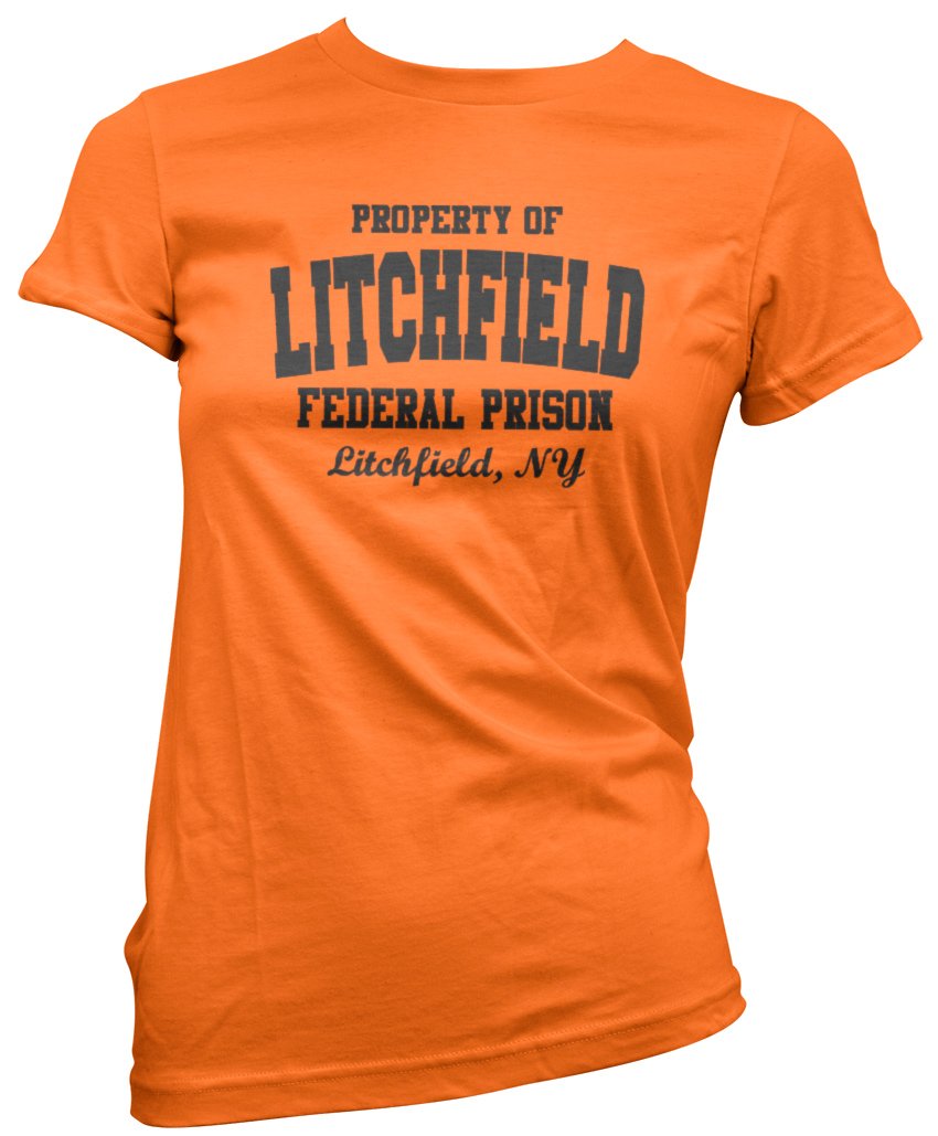 HotScamp Litchfield Federal Prison Orange Women's T-Shirt - 14