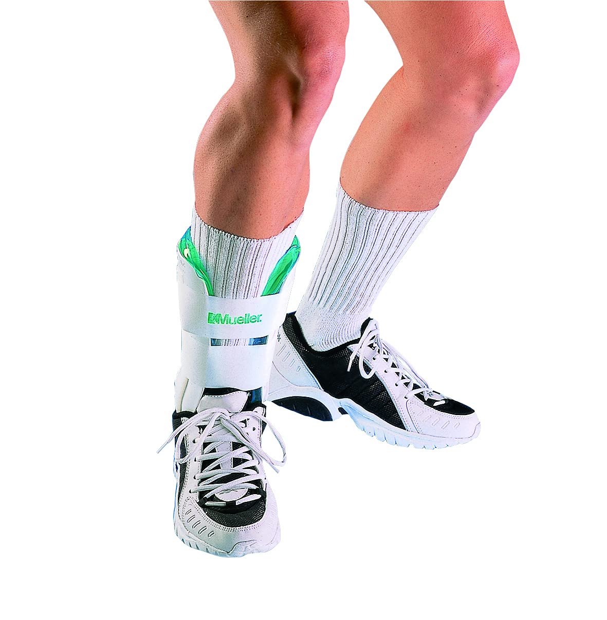 MUELLER Gel Ankle Brace, Cold Therapy, White, One Size Fits Most