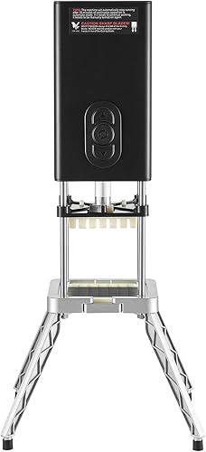 Miniatura 9 de VEVOR Cortador comercial de papas fritas, cortador de vegetales y frutas de acero inoxidable con hoja de 1/2 pulgada y 3/8 pulgadas con 2 cuchillas