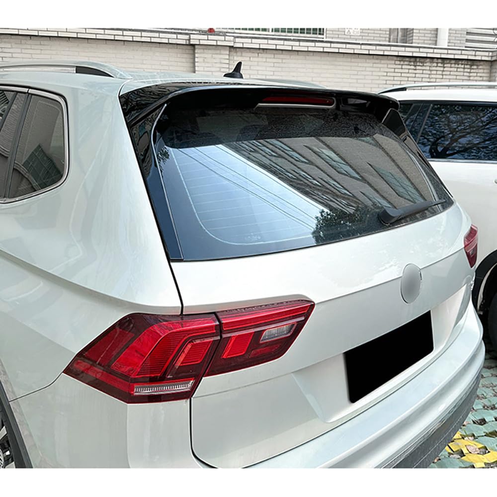 Spoiler da tetto compatibile con Volkswagen Tiguan II 2016-2024 escl. R/R-Line (ABS nero lucido)