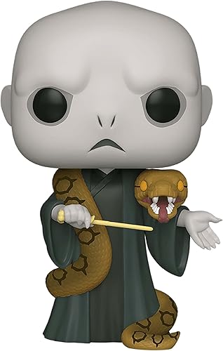 Funko Harry Potter Harry Potter - Voldemort de 10 pulgadas con Nagini, multicolor, modelo 48037