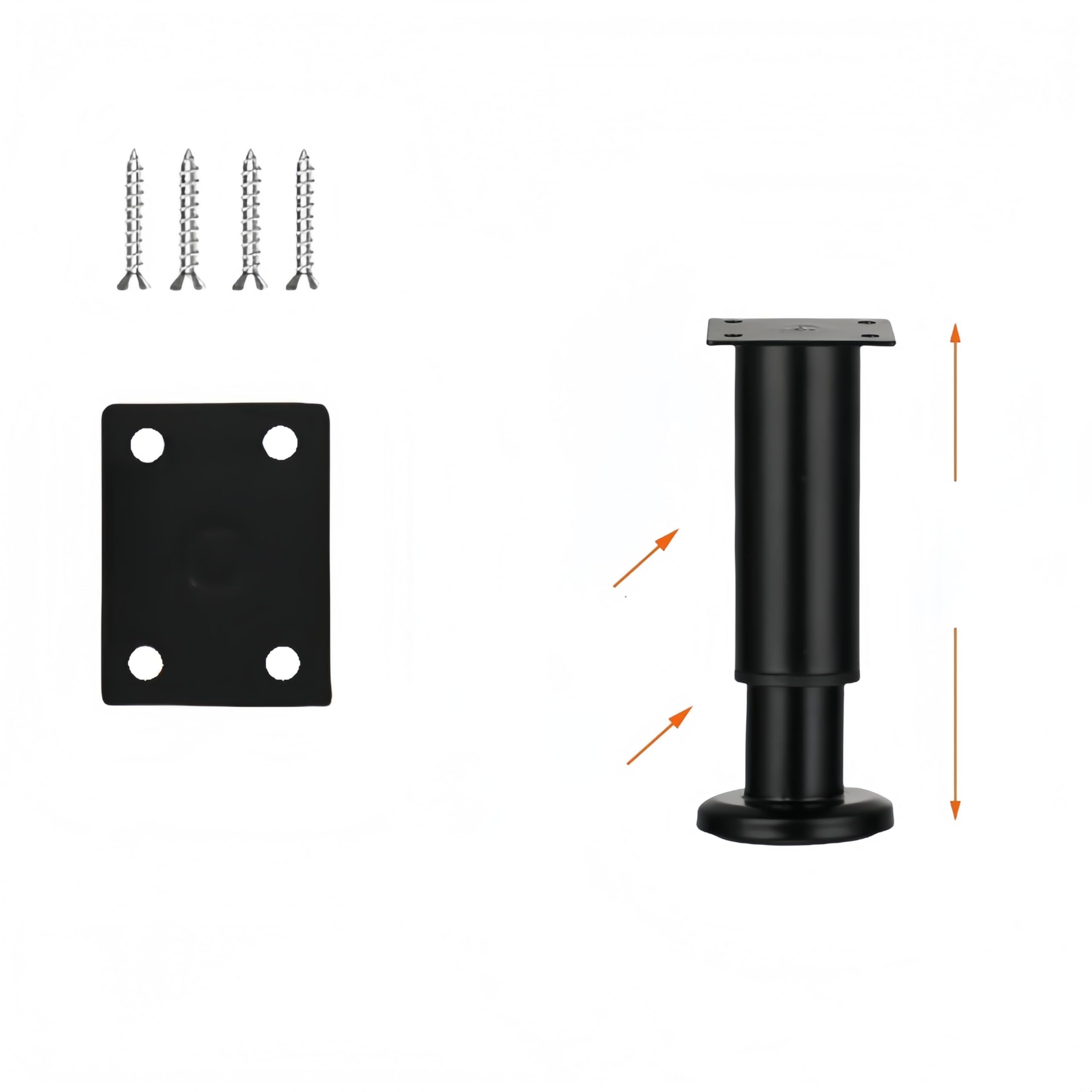 Amazon.co.jp: Hxuolueアイアンレッグ テーブル 家具 脚 机 足