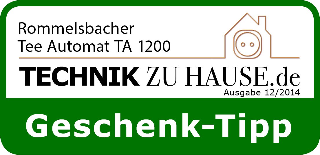 Rommelsbacher, 1200 W, 1 Liter, Acrylonitrile Butadiene Styrene, Czarny