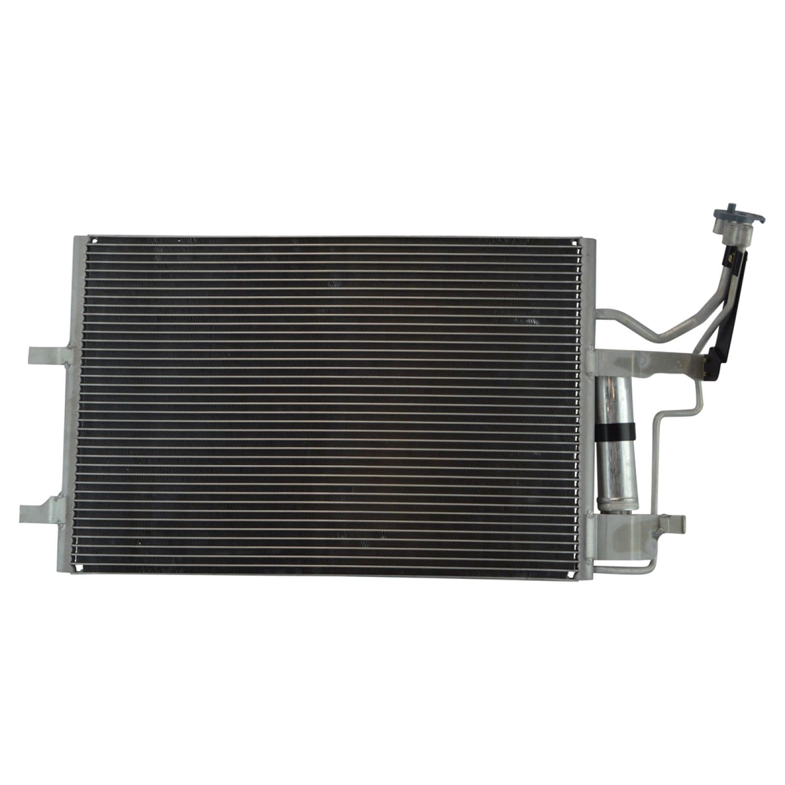 TRQ A/C Condenser and Receiver Drier Assembly Compatible with 2004-09 Mazda 3 2006-10 5
