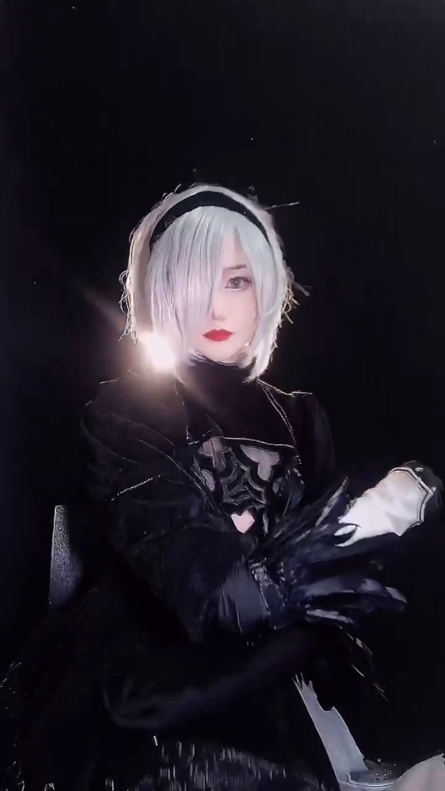 Amazon.co.jp: NieR:Automata (ニーアオートマタ) 3B コスプレ演出服