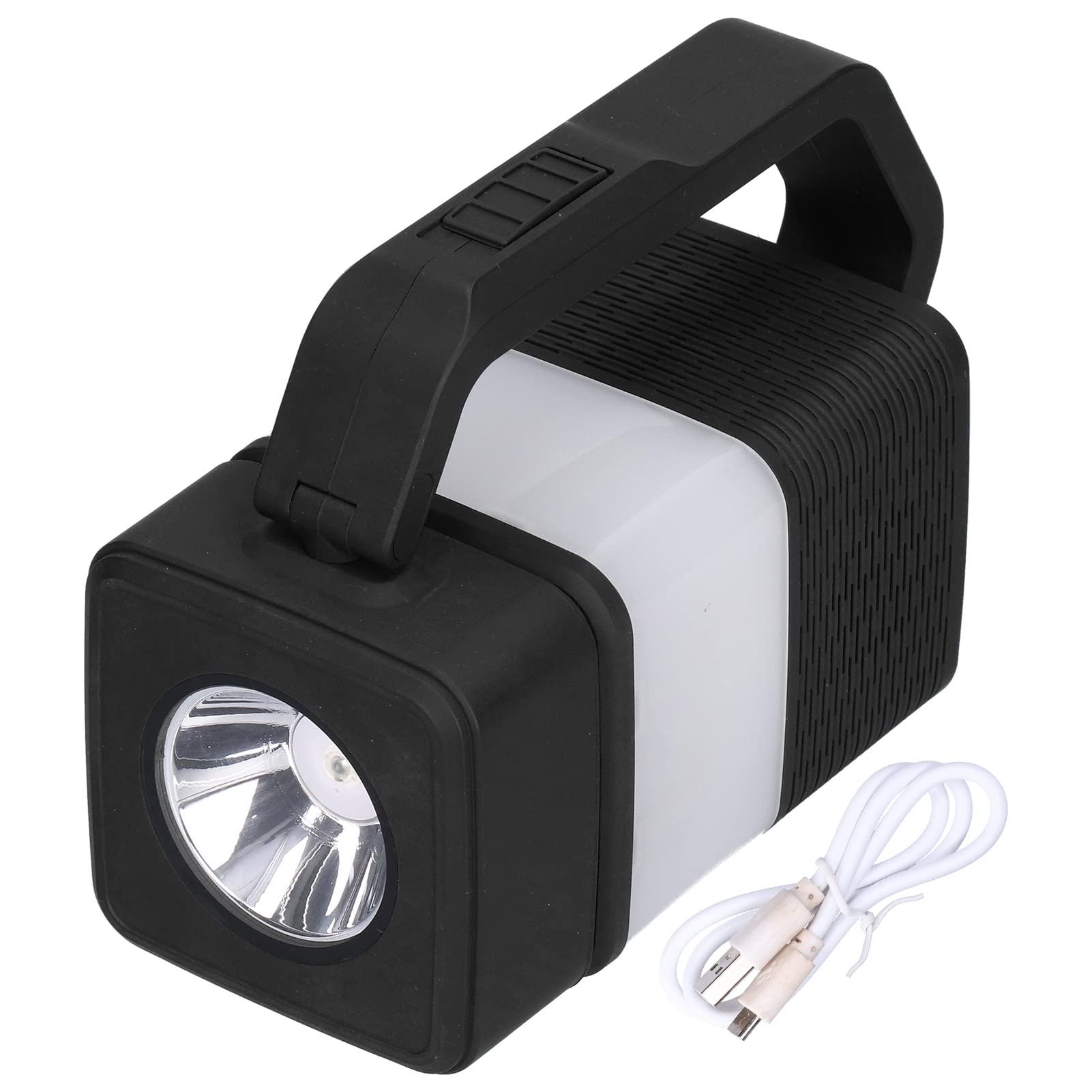Lampka kempingowa Vomeko, wielofunkcja lampy namiotowej, lampa awaryjna, latarka USB z lampą awaryjną głośnikową, do oświetlenia zewnętrznego (,)