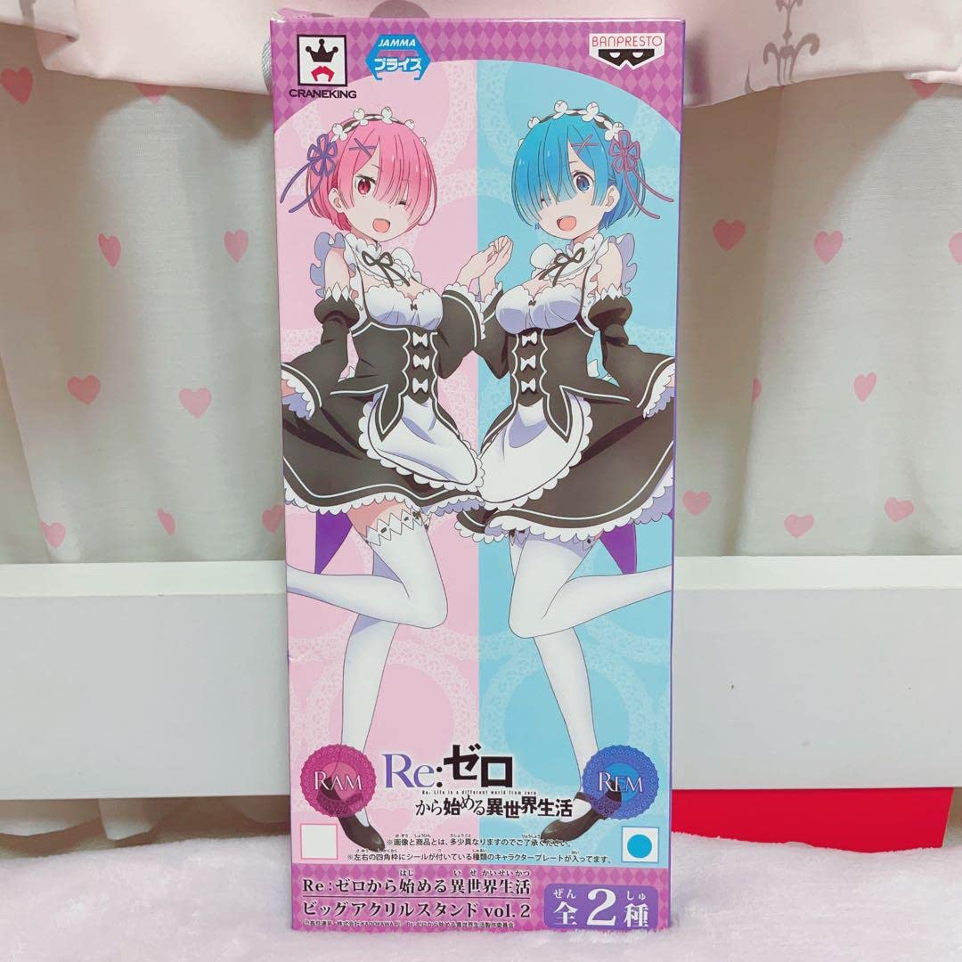 Amazon.co.jp: リゼロ レム BIG アクリルスタンド 約28cm : おもちゃ