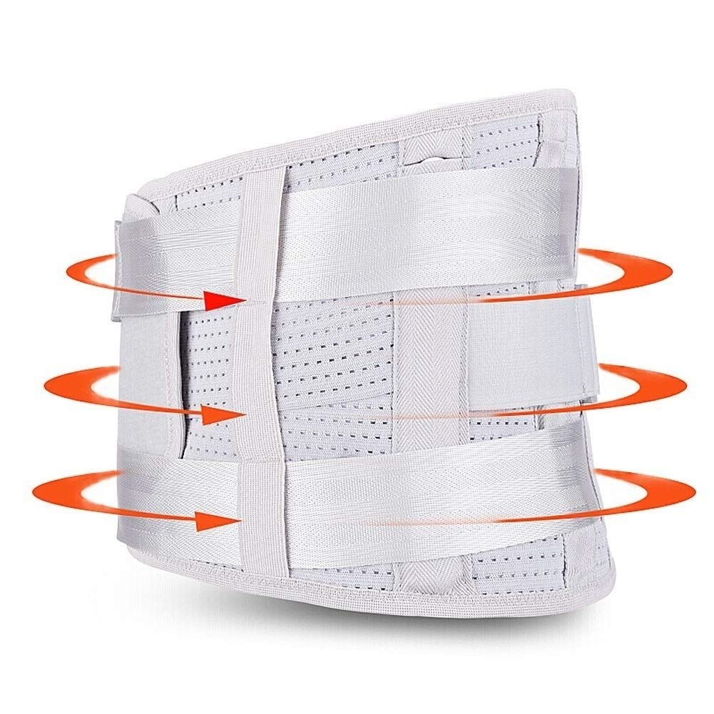 Ceinture Soutien Lombaire Inférieur Retour Soutien Ceinture pour Sport Ou Travail Apparenté Retour Douleur avec Amovible Tampon Confortable Ajustable Poids Léger (Size : XXL)