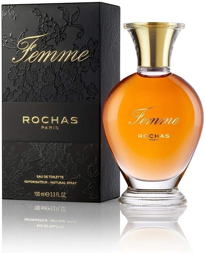 Rochas Femme Eau De Toilette Spray 100 Ml