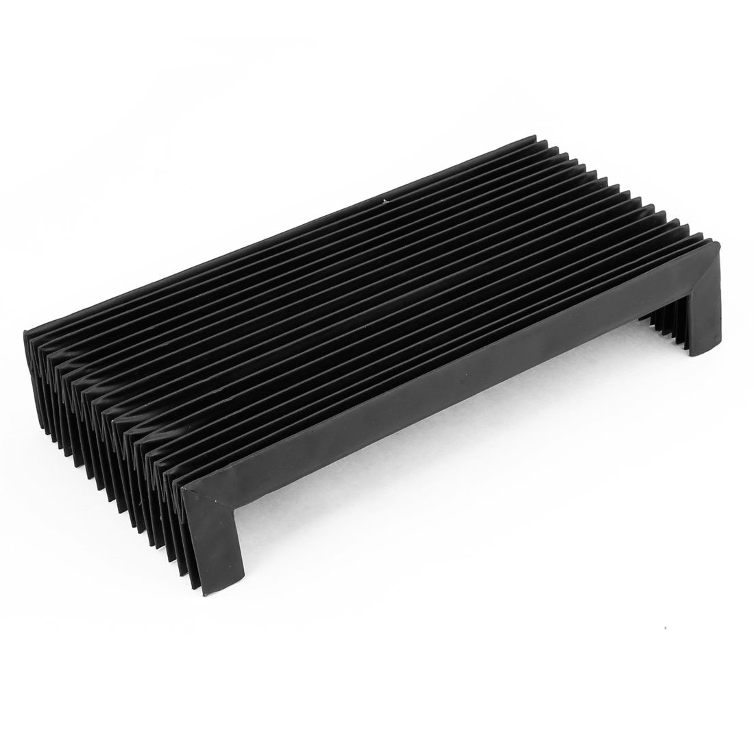 Ruilogod Máquina de montaje estirada acordeón Estilo 15.7 "Larga cubierta de polvo negro