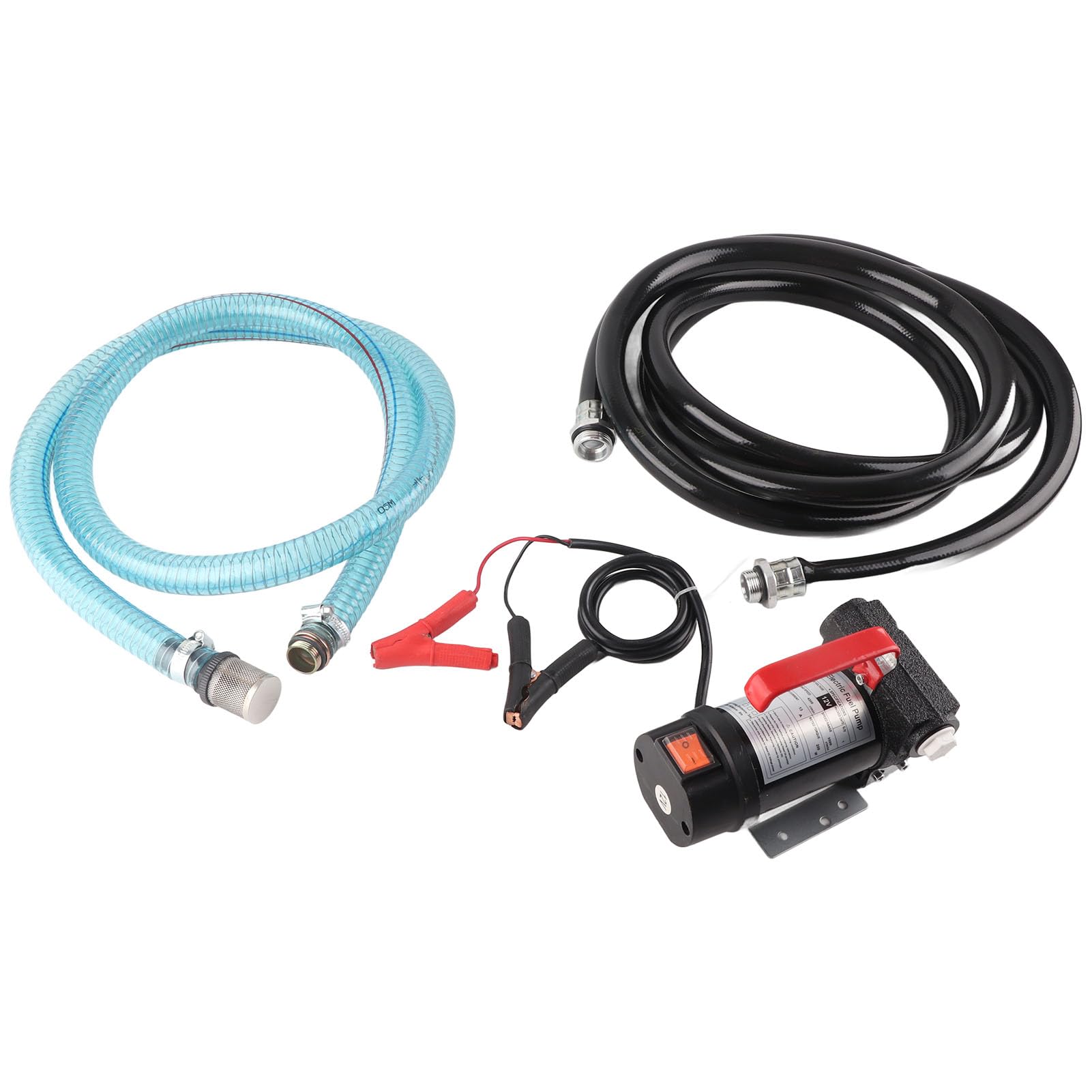 Dioche Succión 12V Portátil Nueva Bomba Extractora de Fluido Eléctrica de 12V - Transferencia Eficiente de Aceite y con Válvula de Derivación Incorporada - Bomba Portátil y Versátil para el Hogar,