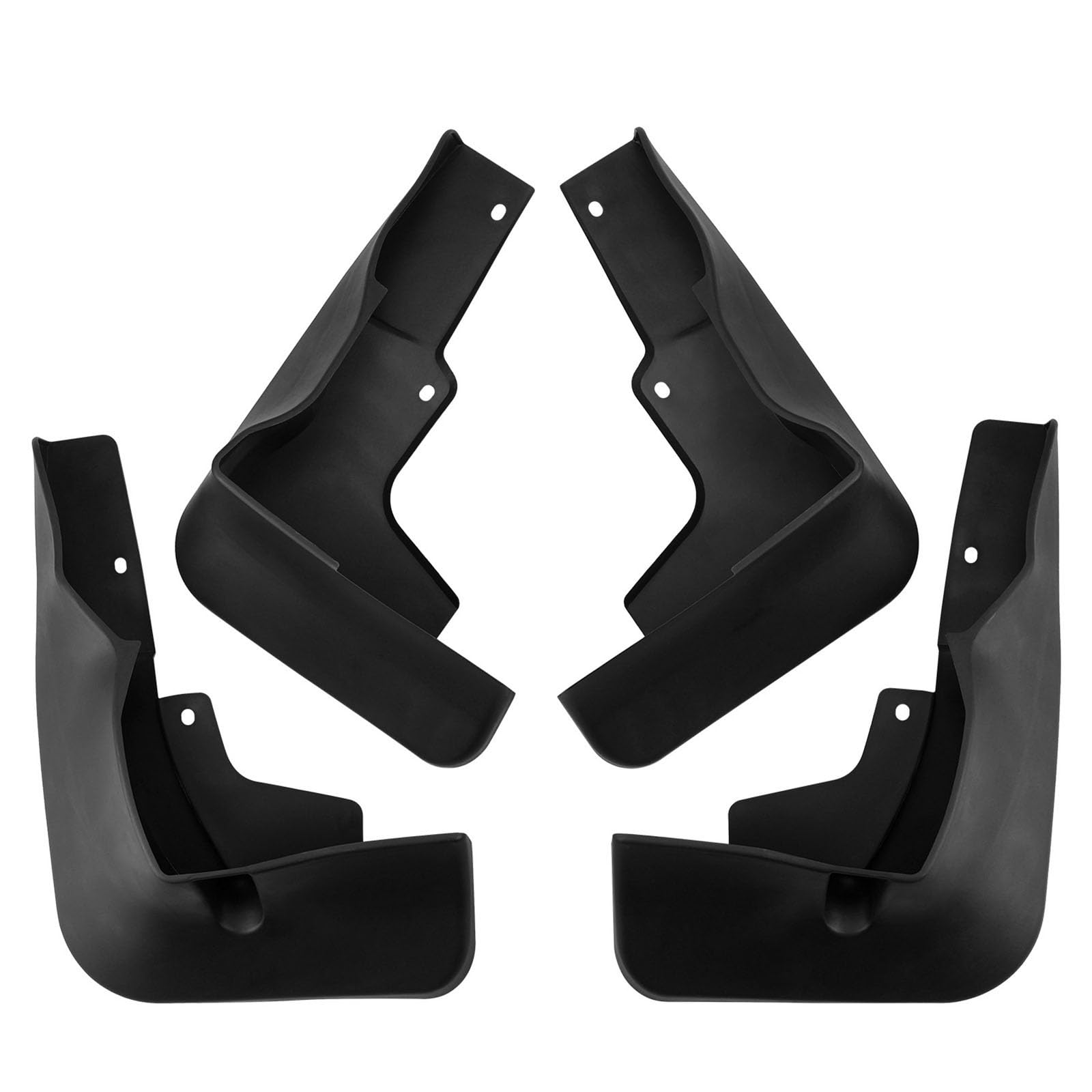 YPFYBHD Mud Flaps Splash Guards, Compatible with BYD Tang 2015-2017, Front and Rear Mudflaps Fender Guards Set of 4, Car Protection Accessories