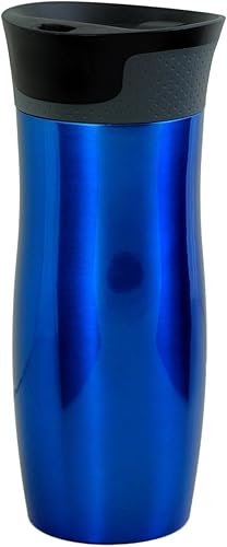 Miniatura 9 de Contigo Autoseal West Loop - Taza de viaje de acero inoxidable con aislamiento de vacío 20 onzas color negro