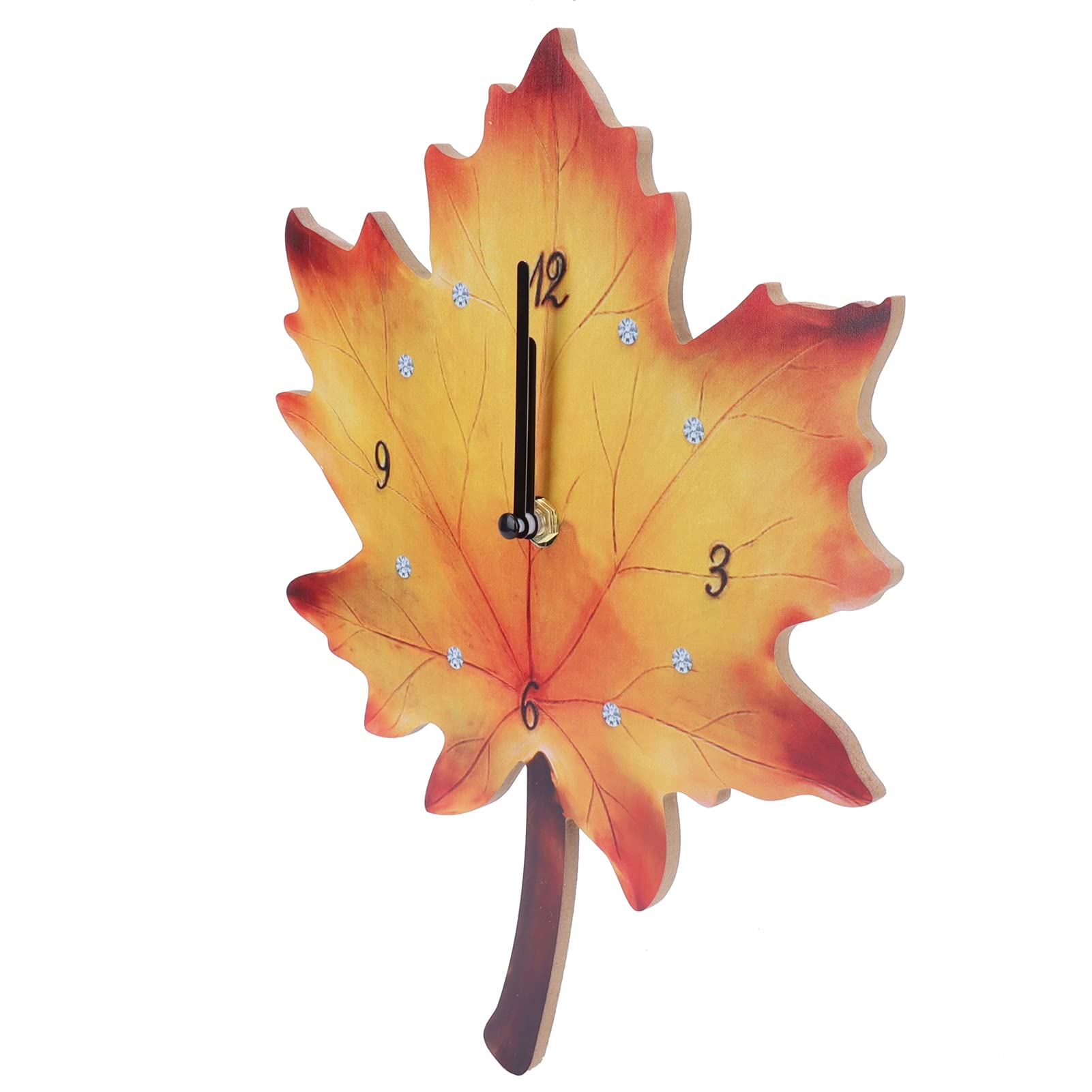 Horloge murale en bois pour salon chaleureux et décoration de chambre nature