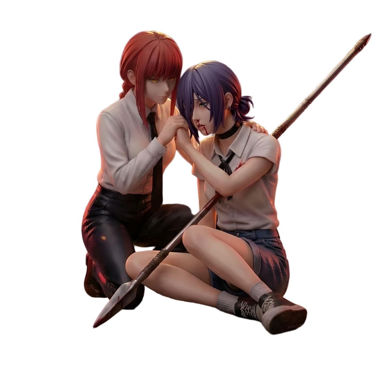 Amazon.co.jp: 瑪奇瑪マキマ&蕾塞レゼ フィギュア ガレージキット