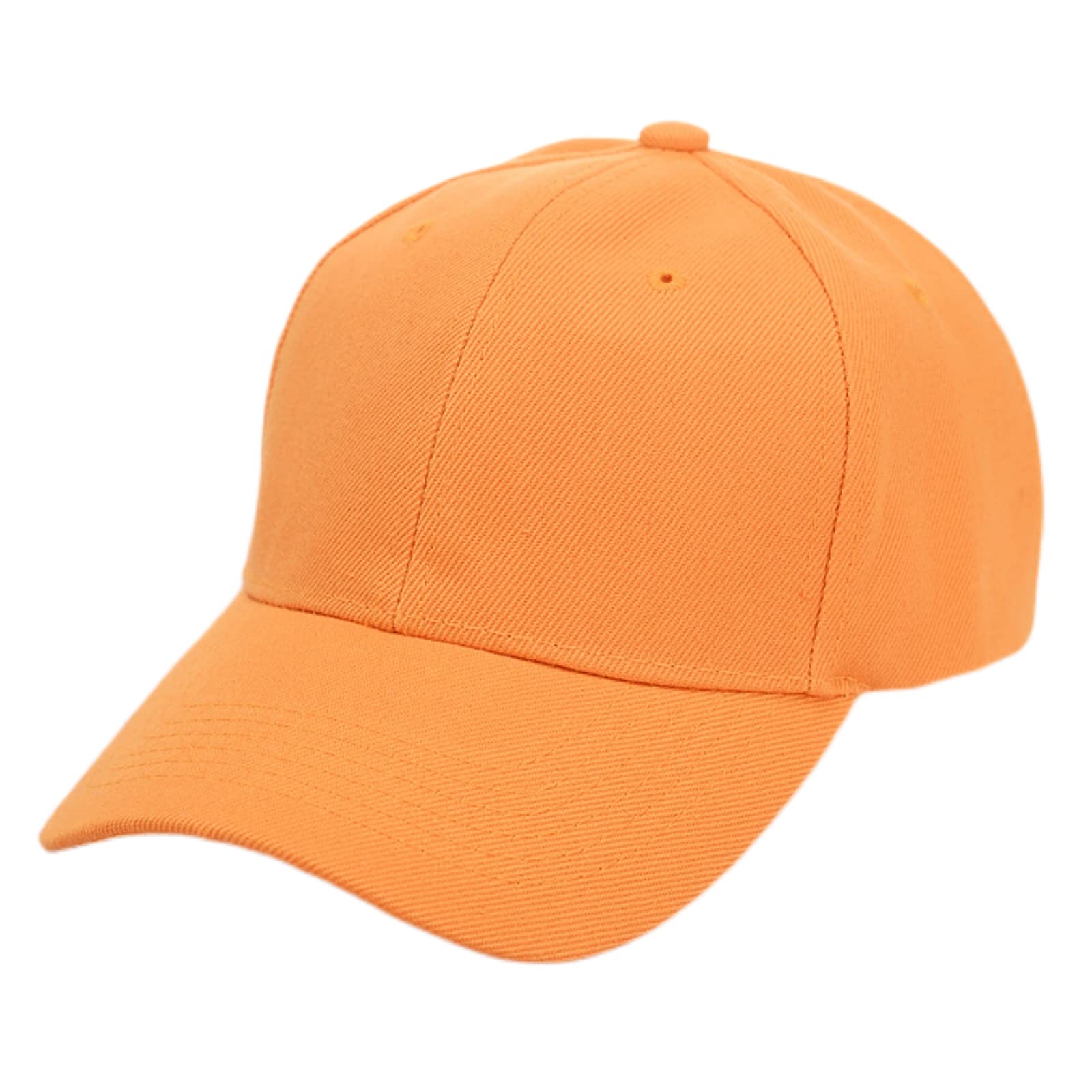 Baseball Cap Duckbill Cap Sun Hat Peaked Cap Sun Visor Solid Color Cotton Men & Women Cap Shade Baseball Outdoor, Adjustable Copper Buckle Head Size Flattering 54-62cm 18 Color