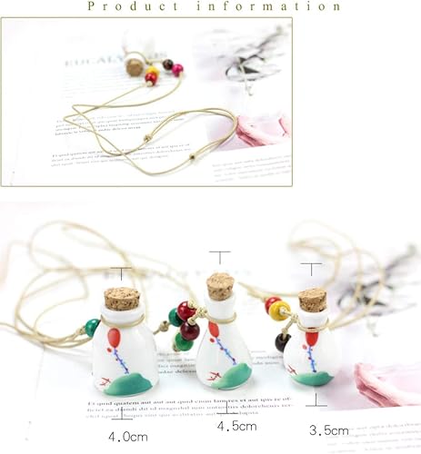 Miniatura 2 de Artículos Conmemorativos Cremación De Mascotas Urnas De Ceniza Cenizas Adornos Hechos A Mano Tejido Collar De Cuerda De Cera Gargantilla Cerámica