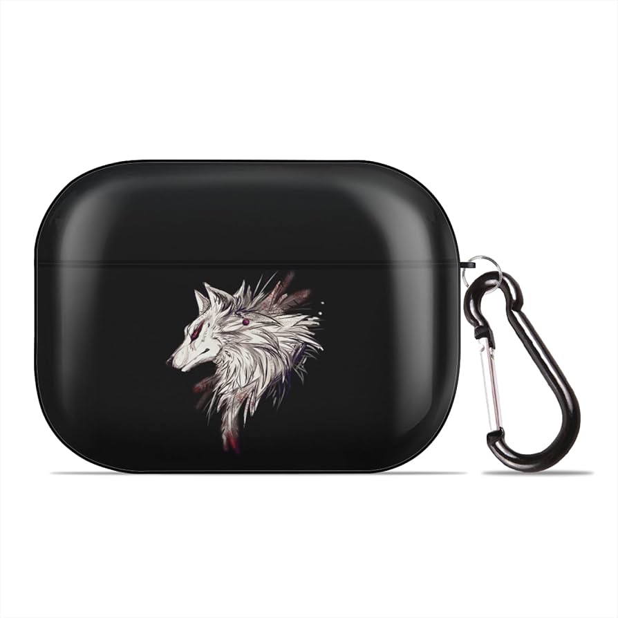 Amazon | AirPods Proケース かっこいい 狼 オオガミ AirPods