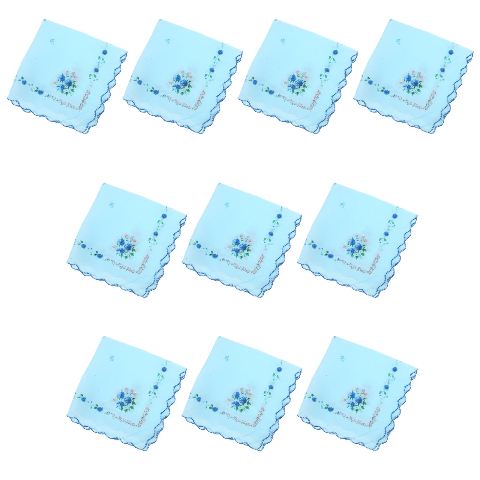 Tsophreniq Handkerchief Women Cotton Wipe Sweat Bandana Thin Neck Scarf Women Hankies