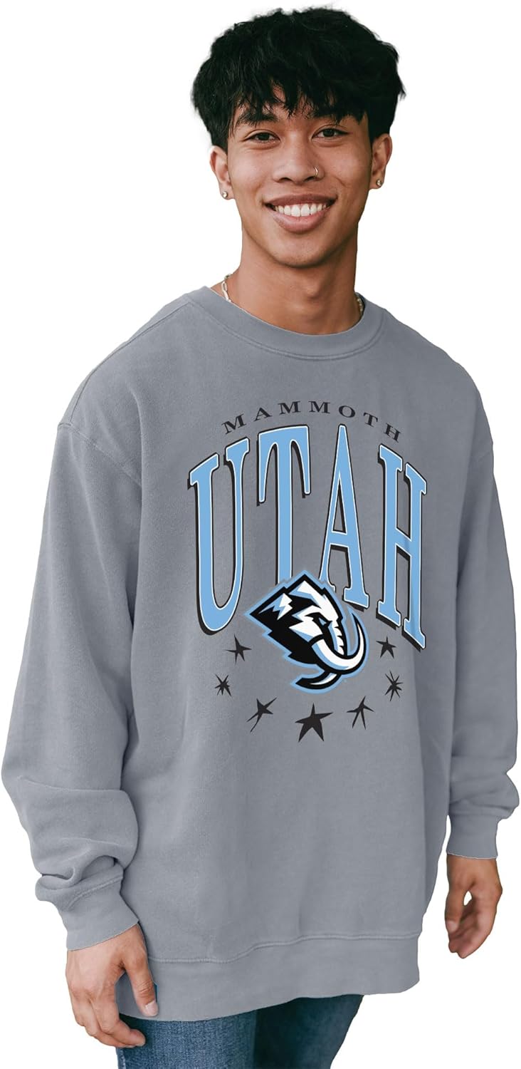 Blue 84 NHL公式ライセンスフード付きスウェットシャツ刺繍画期的 Blue 84] トレーナー [Blue 84] トレーナー Nhl Officially Licensed Crewneck Sweatshirt Ringsp