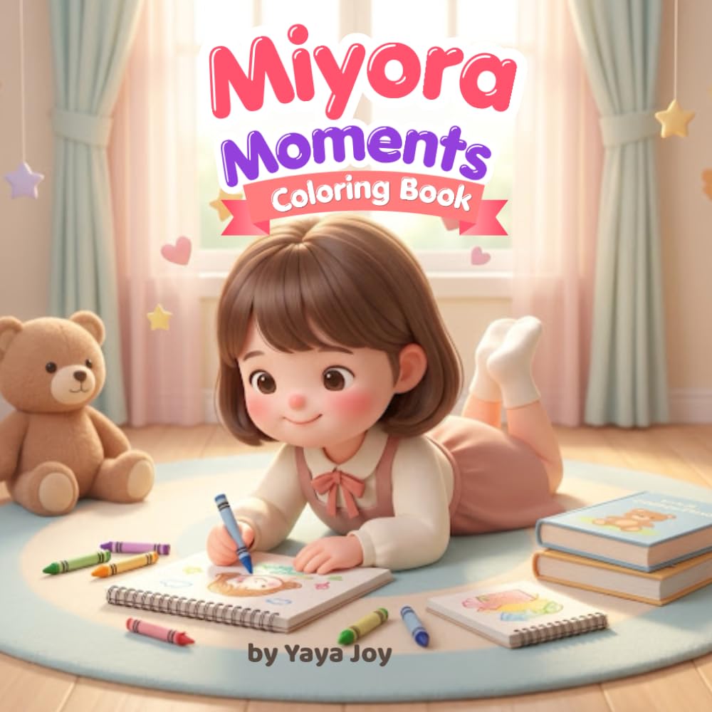 Miyora Moments Coloring Book: Little Stories of Quiet Joy (Miyora Moments Series)