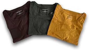 Banana Republic 3-Pack Premium Wash Mens Short Sleeve Crew Tee Shirts Large T-Shirt