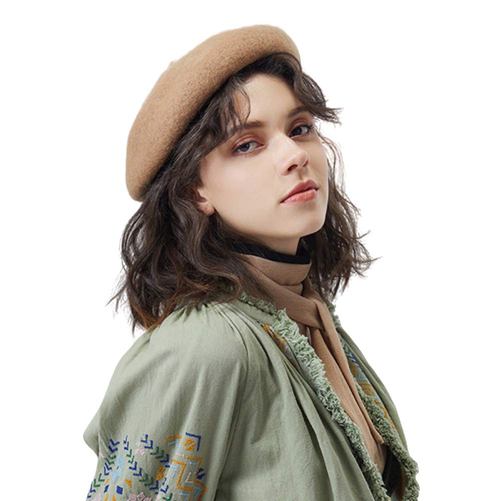 Wool Beret French Hat Artist Hat Casual Hat for Autumn and Winter Fashion  Hat for Women